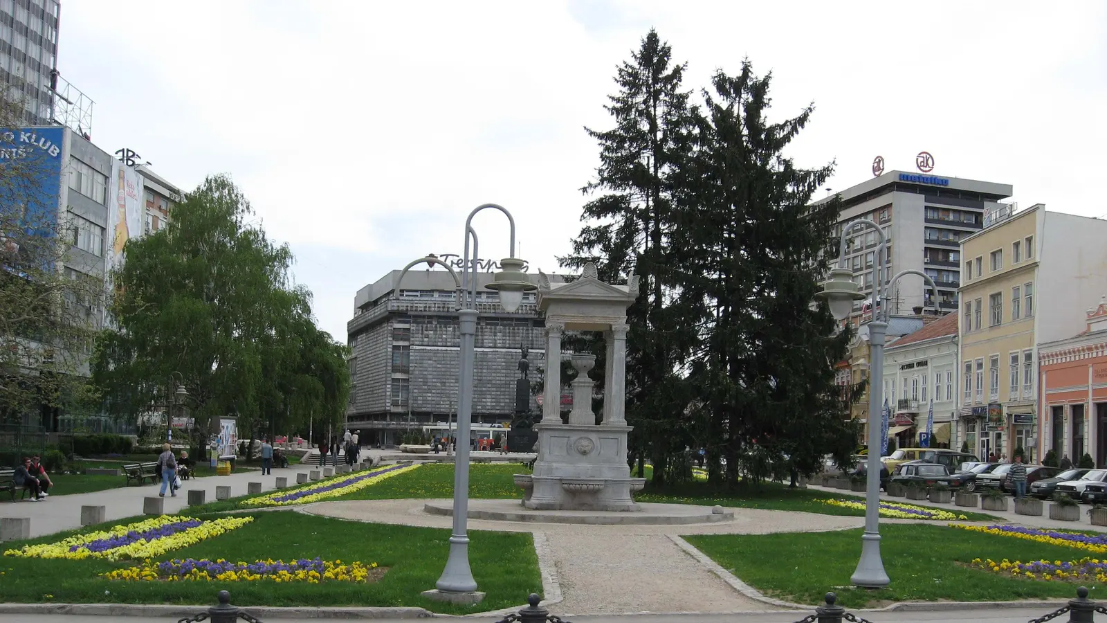 The centre of Niš, Serbia.